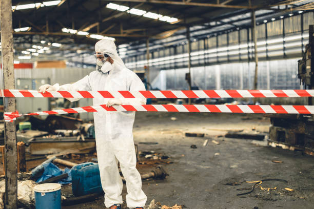 Professional Crime Scene Cleanup technician working in Cape Elizabeth, ME